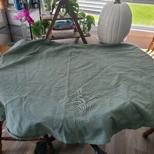 Sage Green 70 Inch Round Tablecloth